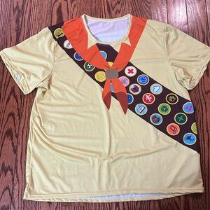 Wilderness explorer Russell athletic top